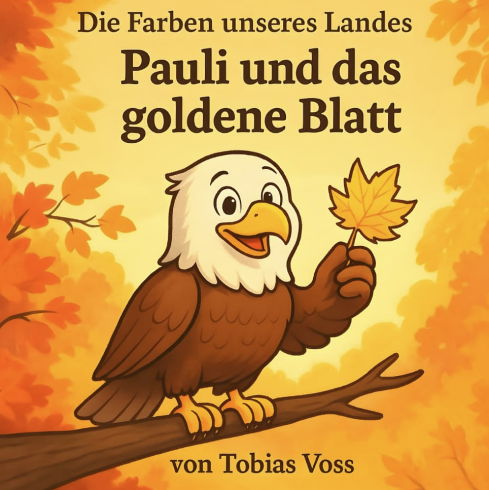 Buchcover: Die Farben unseres Landes – Pauli und das goldene Blatt von Tobias Voss