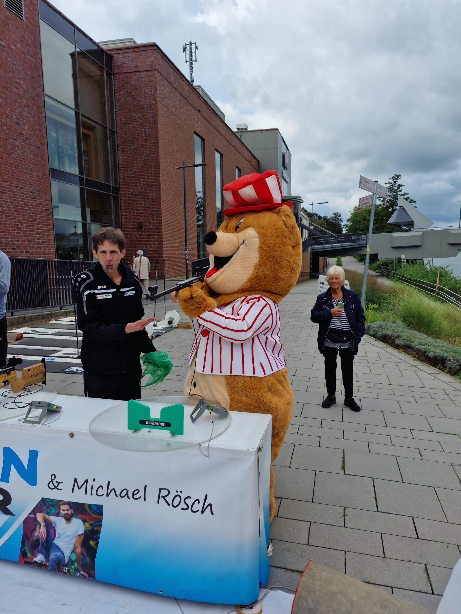 Sportevent in den Mercaden